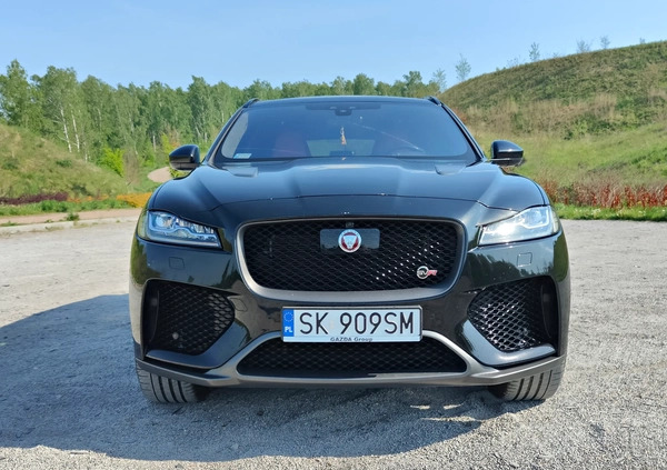 Jaguar F-Pace cena 389998 przebieg: 50000, rok produkcji 2020 z Katowice małe 407